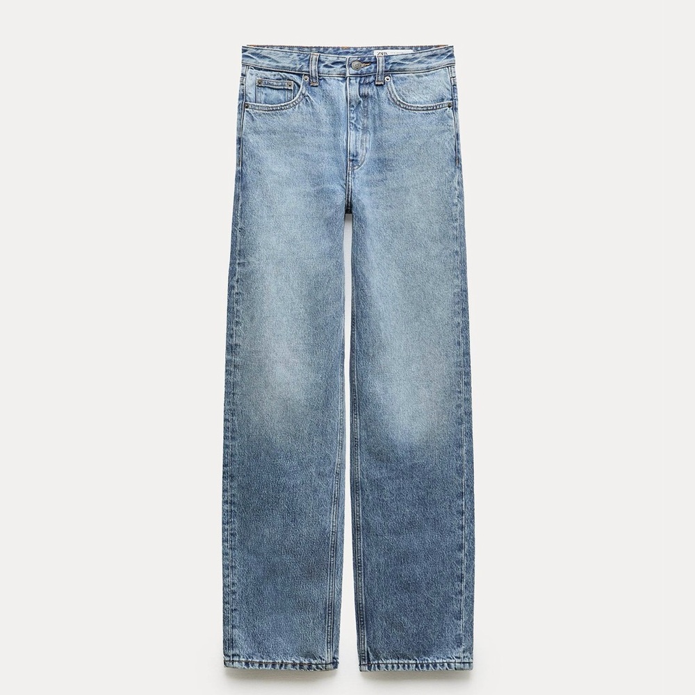 ZARA The High Rise Wide Leg Jean, USA 8/ EUR 40